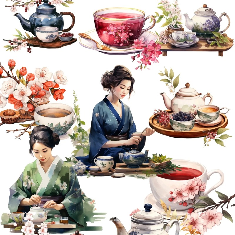 Cute Watercolor Tea Ceremony,  - đánh giá và giá Art Craft For 3 Year Old