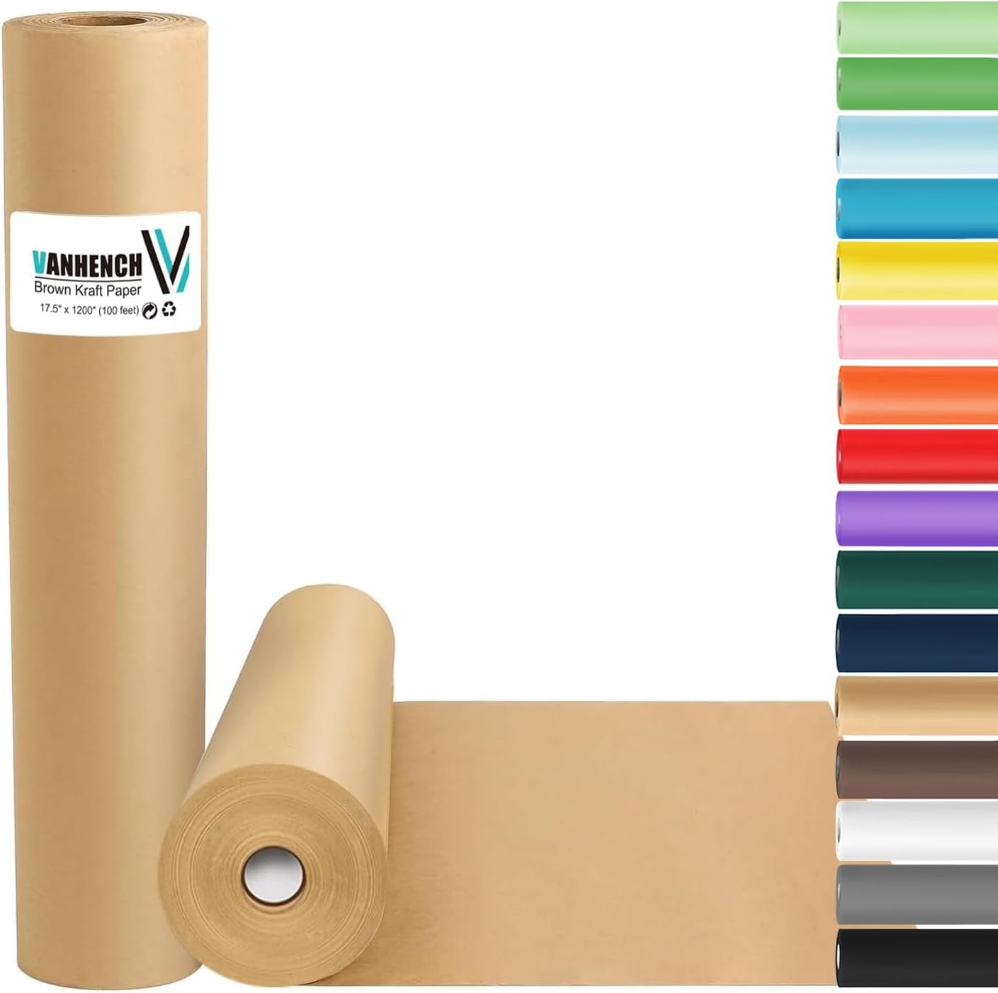 Vanhench Brown Wrapping Paper  - đánh giá và giá Art Craft With Paper