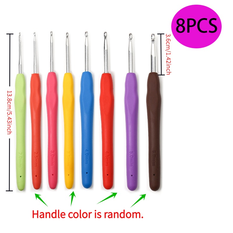 8-Piece Crochet Hook Set, Tota - đánh giá và giá Crochet Hook Set