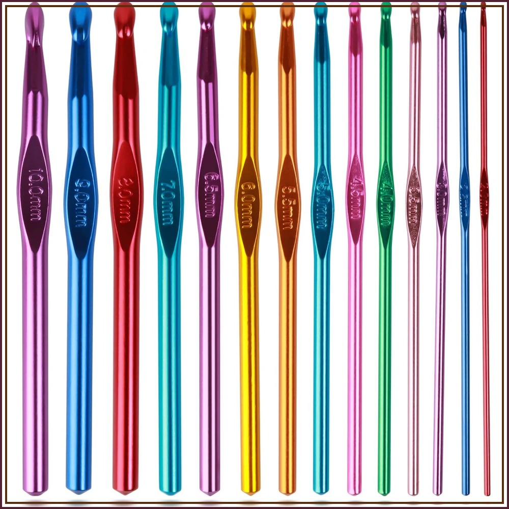Crochet Hooks Set, Ergonomic A - đánh giá và giá Crochet Hook Set