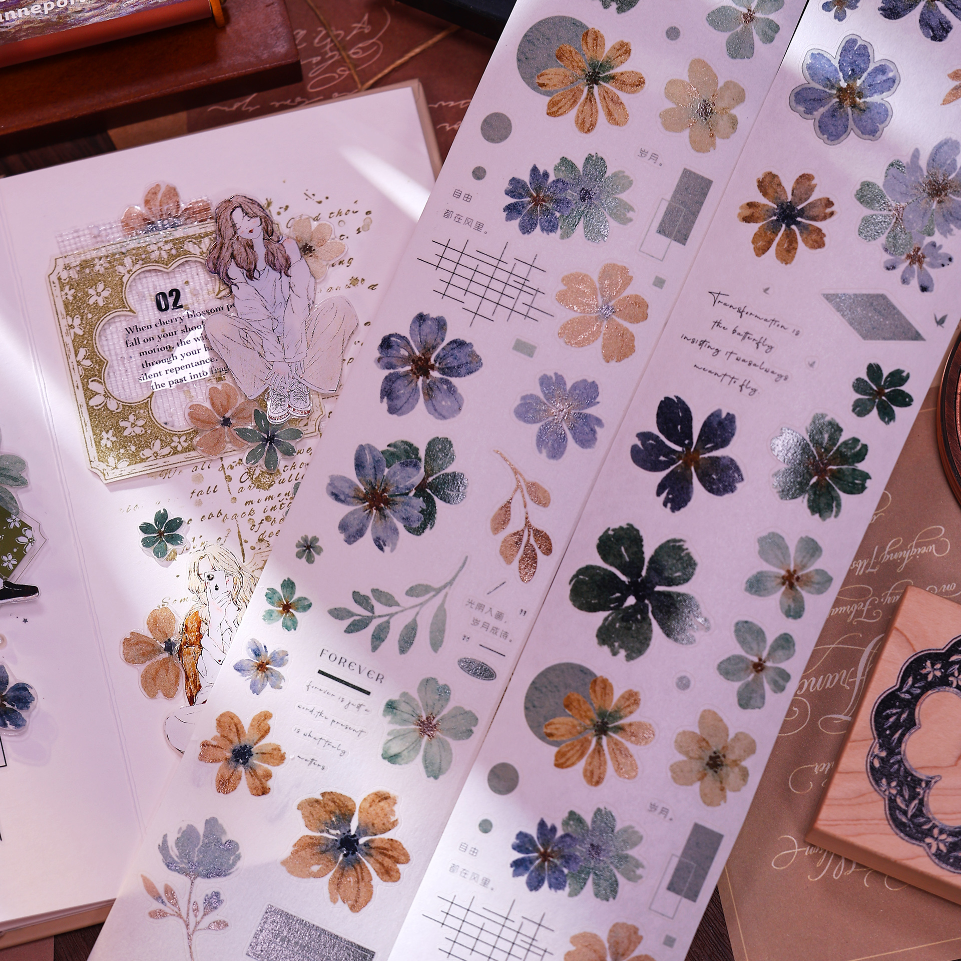 XiaoBaiJia Studio Vintage Yell - đánh giá và giá Washi Tape Rolls