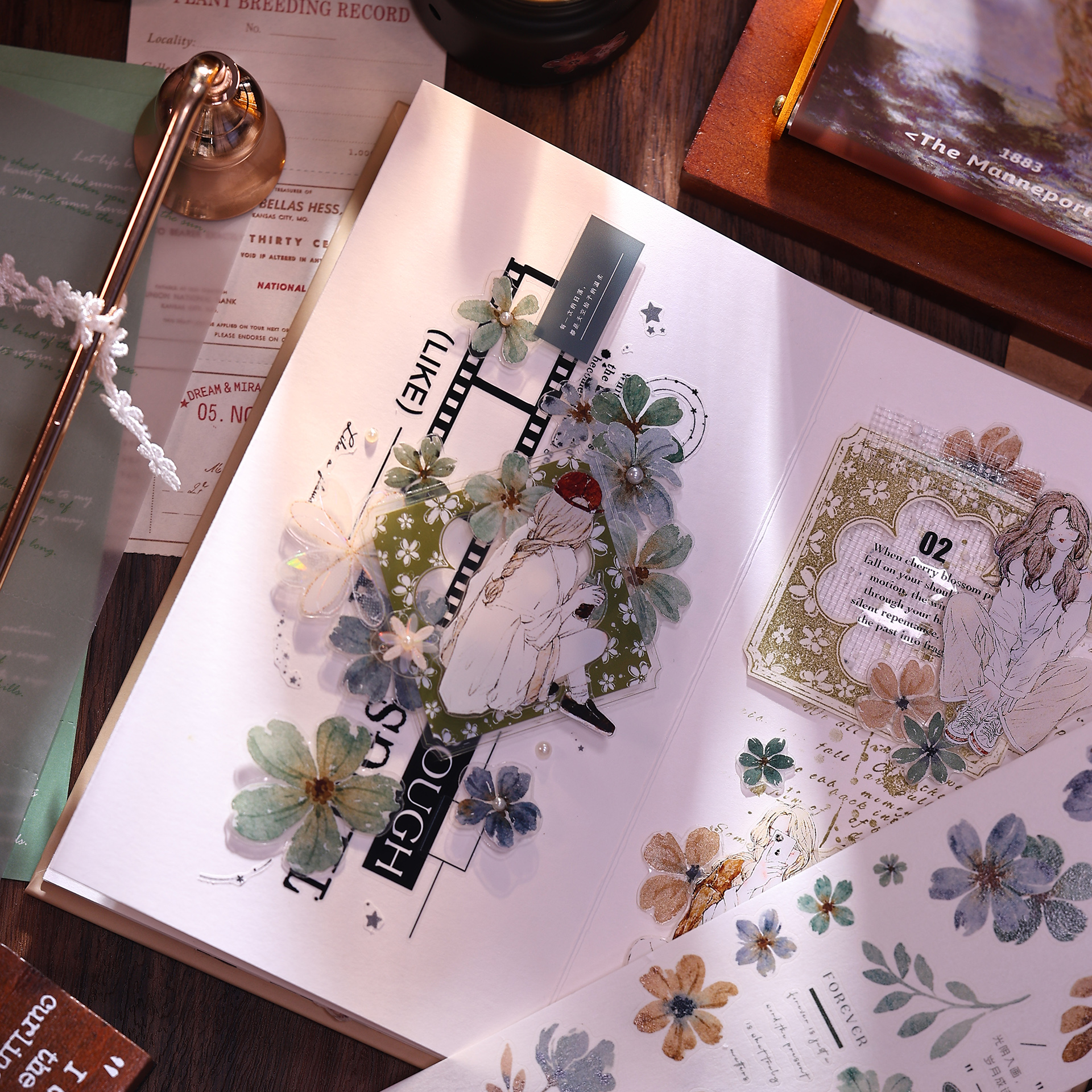 XiaoBaiJia Studio Vintage Yell - đánh giá và giá Washi Tape Rolls