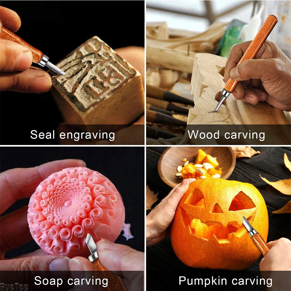 12Pcs SK2 Woodworking Carving  - đánh giá và giá Art Craft Wood