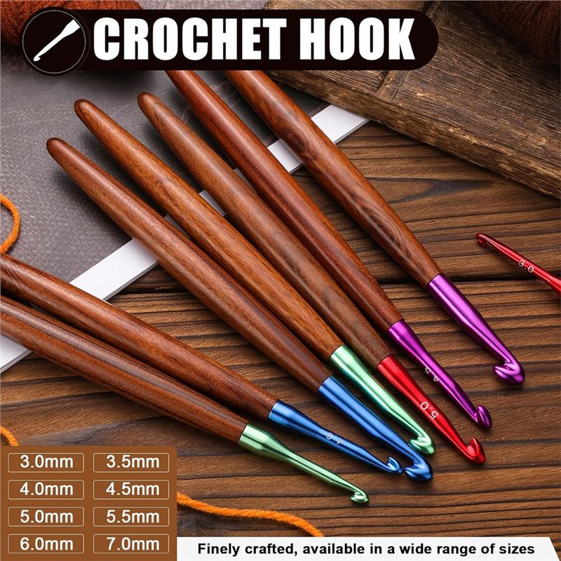 【LAST CHANCE】Ergonomic Crochet - đánh giá và giá Crochet Hook Set