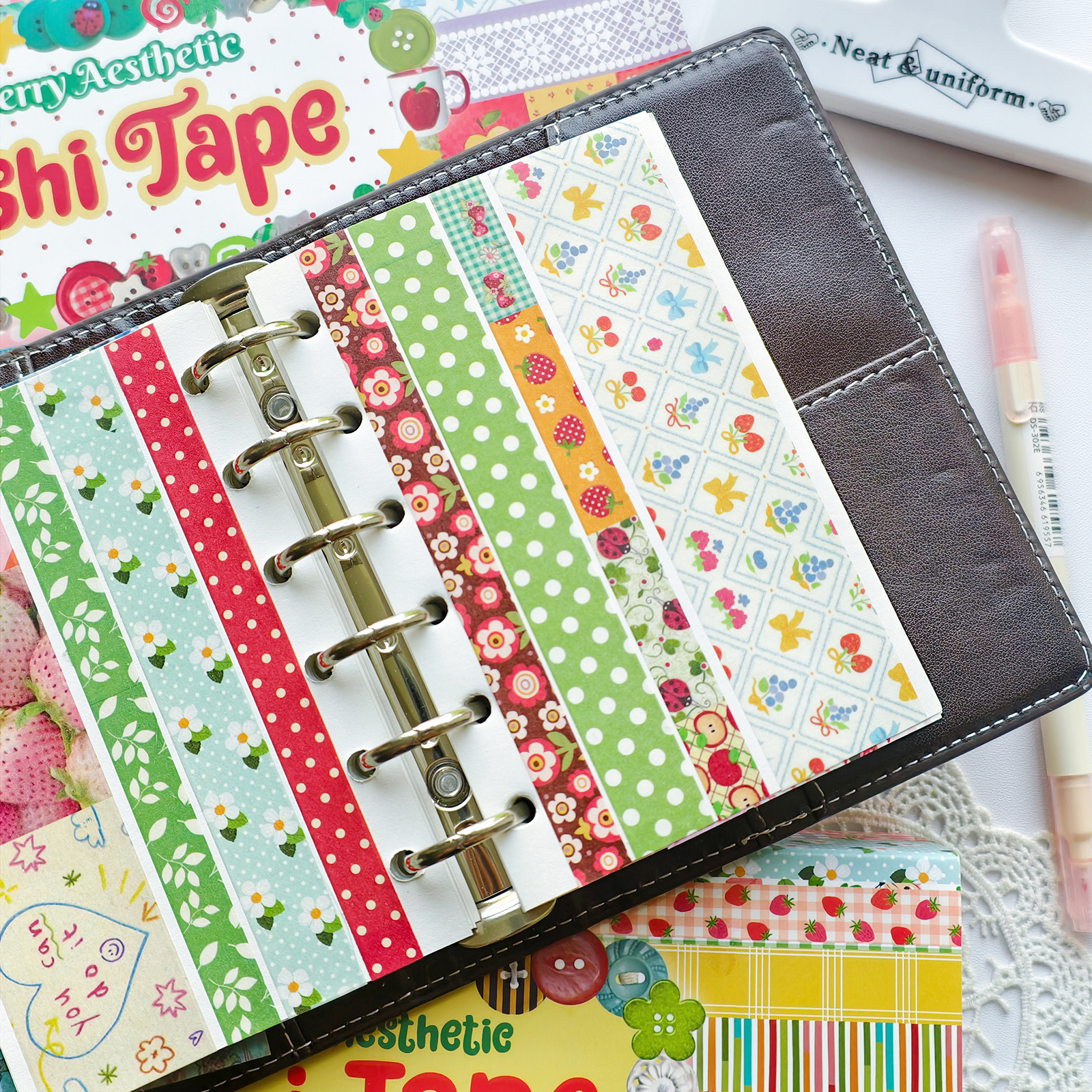 Random Cover 35 Rolls Aestheti - đánh giá và giá Washi Tape Rolls