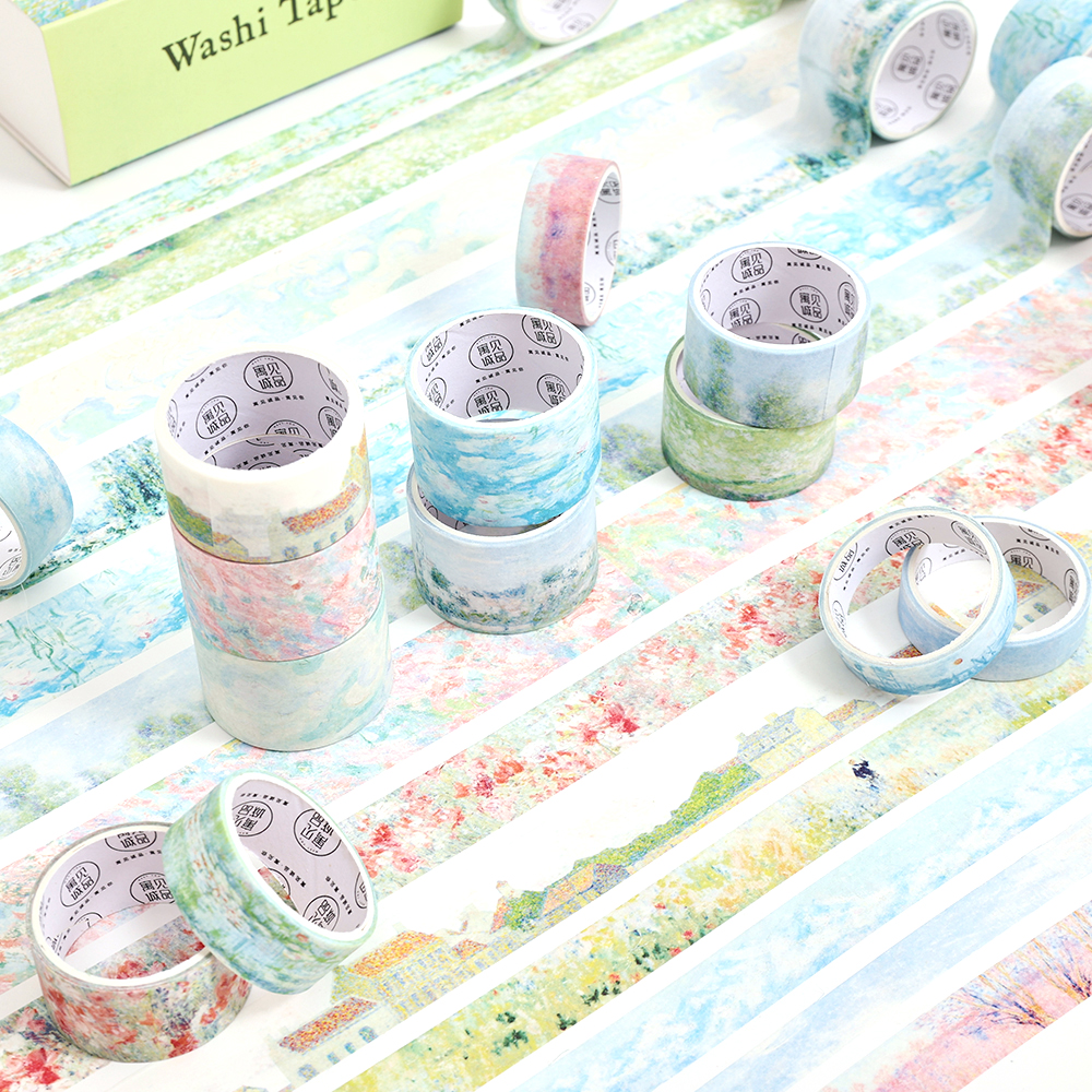 20 Rolls Vintage Garden Washi  - đánh giá và giá Washi Tape Rolls